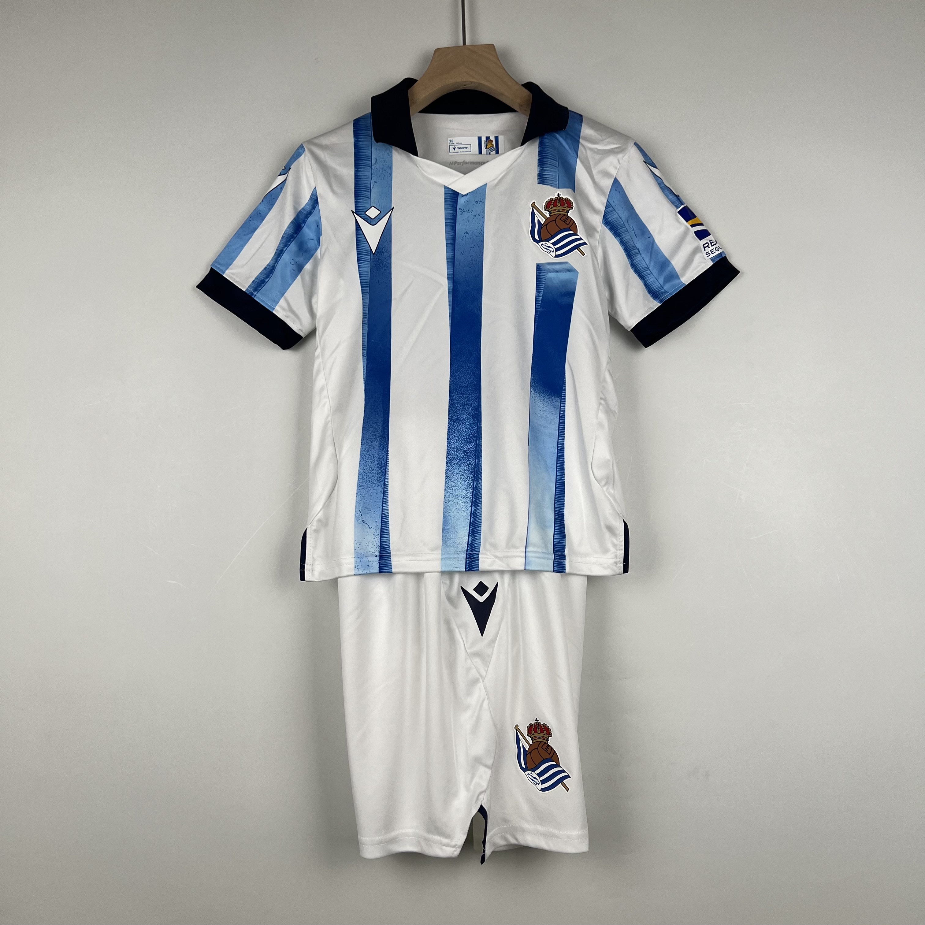 Real Sociedad 23-24 Home Stadium Kids Kit